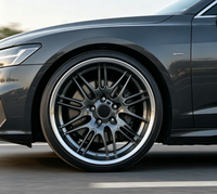 Meilleures jantes Deep Dish 18*8j 18*9.5j ET 20/22 PCD 5X120 CB 74.1, jantes rétro pour BMW E60 E39 E40 E30 M5 M3, noir hyper