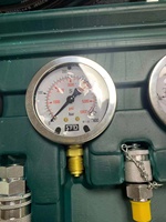 Manomètre hydraulique neuf avec garantie d'un an, testeur de pression du moteur, largement applicable aux systèmes de tuyauterie hydraulique