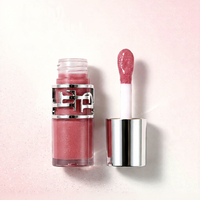 Gloss à lèvres végétalien de luxe bio avec formule anti-transfert pour maquillage de fête, service OEM ODM d'emballage