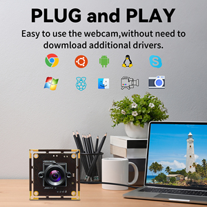Módulo de Cámara Mini USB ELP HD de 5MP, Sensor de Color CMOS, Sin Distorsión, Sin Controladores, Cámara Web para Computadora, PC, Escritorio, Portátil - Product Image 3