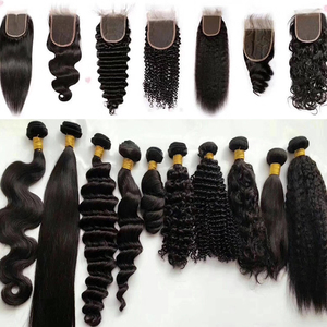 cabello brasileño de visón, extensión de cabello humano de grado cabello brasileño Virgen sin procesar con cutíc - Product Image 2