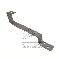 Crochets de fixation pour panneaux solaires photovoltaïques sur toiture en tuiles YZ SUS304 avec crochets de fixation pour toiture en tuiles
