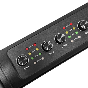 Amplificateur de sonorisation DEKEN DA-8350 8 canaux 8x350W Classe D Stéréo 1U 8 Ohms Amplificateur de puissance professionnel pour haut-parleur - Product Image 5