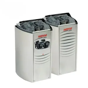 Harvia 9KW现代不锈钢桑拿加热器，用于酒店和家庭用桑拿加热器的干桑拿房