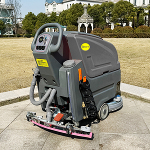 Commercial Industrial <b>Walk</b>-Behind Floor Scrubber <b>Machine</b> for Workshops, Logistics, and Commercial Cleaning Applications - Product Image 4