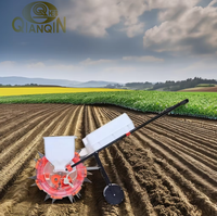 QQ nouveau produit main pousser cacahuète riz maïs semoir manuel Machine semoirs transparents équipement de plantation avec CE