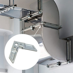 Thép mạ kẽm TDC tdf ống góc mặt bích góc cho ống dẫn không khí phụ kiện - Product Image 3