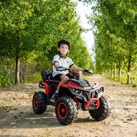 Nouvelle voiture tout-terrain électrique à quatre roues pour bébé, 24V, alimentée par batterie, jouets de plage, quad, voiture à monter pour enfants