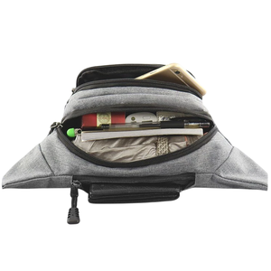 Sac banane et bandoulière en nylon de haute qualité, unisexe, étanche, pour la course en extérieur, avec porte-téléphone et fermeture éclair, fournisseur vietnamien - Product Image 2