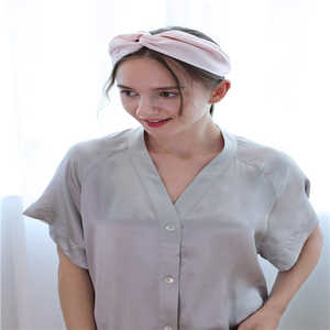 Diadema de Seda 100% Natural de Morera, 19 Momme, Lujosa, de Alta Gama, Orgánica, Navideña, con Certificación ISO y Sedex, para Mujer - Product Image 2