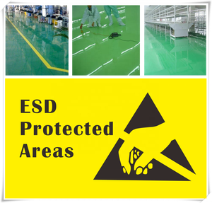 125mm <span class=keywords><strong>ESD</strong></span>-Rolle Mittelschwere Industrielle Antistatische Schwarze PU-Rad Leitfähige Rollen für Transportwagen - Product Image 2