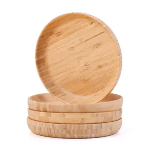 Bamboo Appetizer Plates Dinner Plates For Dessert Salad Appetizer Snack