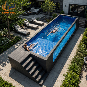 <span class=keywords><strong>Piscine</strong></span> <span class=keywords><strong>Hors</strong></span> <span class=keywords><strong>Sol</strong></span> <span class=keywords><strong>d</strong></span>'Extérieur à Bas <span class=keywords><strong>Prix</strong></span>, Petite Piscina Spa Familiale en Conteneur avec Fenêtre Acrylique, Fibre de Verre, <span class=keywords><strong>Bois</strong></span> ou <span class=keywords><strong>Bois</strong></span> Composite (WPC) - Product Image 2