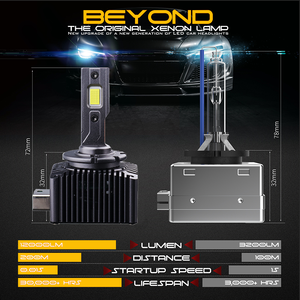 Logotipo personalizado 70W D1S D2S D3S D4S D5S D8S Canbus Led faro de coche 6000K HID luz de xenón LED faro <span class=keywords><strong>para</strong></span> Lexus Audi Octavia - Product Image 4