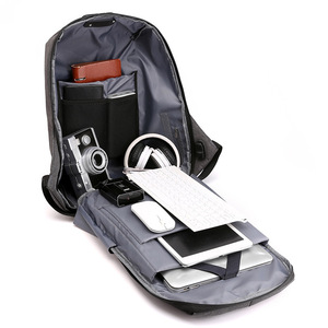 Anti-Theft Nylon Business <b>Backpack</b> Water-Resistant <b>Laptop</b> Rucksack with Lock Office Travel Supplier - Product Image 6