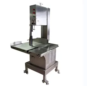 Máquina de corte Industrial de carne y huesos, de pie, de acero inoxidable, JG-400A