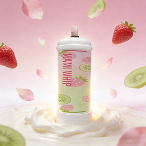 ถังแก๊สเหล็กแบบใช้ครั้งเดียวขนาด 1 ลิตร สำหรับงานอุตสาหกรรม ใช้กับครีมวิปปิ้ง ครีมเชคเกอร์ สำหรับงานแฟนโซนฟุตบอล CO2 และฮีเลียม - Product Image 2