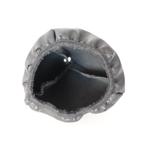 Fiat 500 2007 Leather Gear <b>Shift</b> <b>Knob</b> Cover Black Integrated Design - Product Image 3