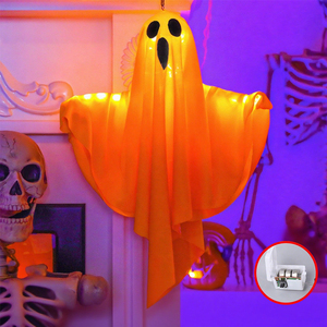 Halloween bầu trời đầy sao đèn lồng ma xuyên biên giới không khí lễ hội treo đèn Flash trang trí tiệc cho phòng trang trí - Product Image 2