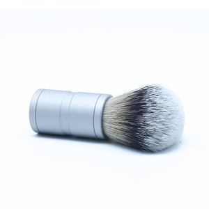 OEM/ODM-cepillo de pelo sintético con mango de Metal, para afeitado y depilación, cuidado de la <span class=keywords><strong>barba</strong></span>, para hombres, venta al por mayor - Product Image 4