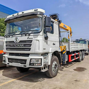 Camion grue sur châssis SHACMAN F3000 de Chine, 5, 8, 10, 12 tonnes, 6*4, grue mobile, vente directe d'usine - Product Image 5