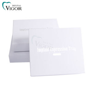 Bandeja de Impresión Dental para Implantes, Instrumentos de Acero Inoxidable de Alta Calidad, Bandeja de Impresión, 2 Piezas por Paquete - Product Image 6