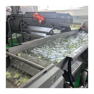 Maquinaria industrial Línea profesional de producción de frutas y verduras Grandes cantidades de verduras Lavado Corte Secado - Product Image 3