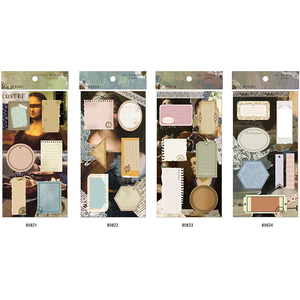 Aoyi — autocollants esthétique Double personnalisés, Stickers décoratifs en papier pour journal à main, adhésif pour Scrapbook Original - Product Image 5