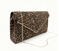 Pochette de Soirée Élégante pour Femme – Sac de Soirée de Luxe en Faux Daim, Pochette Enveloppe Classique pour Fêtes et Cérémonies