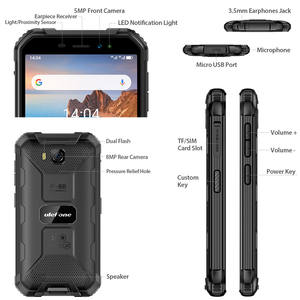 <span class=keywords><strong>Ulefone</strong></span> Armor <span class=keywords><strong>X6</strong></span>สมาร์ทโฟน Android,กันน้ำปลดล็อกทนทานรุ่นสากล5นิ้ว IP69K - Product Image 6