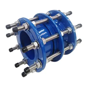 Pipe fitting telescopic compensator expansion joints di double flange dismantling joint