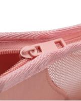 Trousse de Maquillage Personnalisée en Maille Transparente, Sac de Voyage pour Pinceaux de Maquillage, Organisateur de Toilette