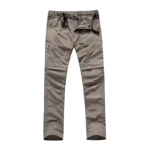 <span class=keywords><strong>Pantalones</strong></span> de secado rápido para hombres de alta calidad <span class=keywords><strong>Pantalones</strong></span> tácticos de escalada de pesca al aire libre extraíbles - Product Image 1