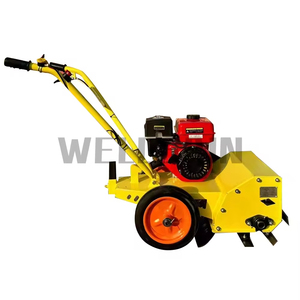 Motoculteur portatif à essence pour le désherbage et le labourage des allées étroites et la déscompactation du sol - Product Image 2