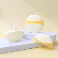 Envase Ecológico de Plástico de 50 ml para Protector Solar, Botella Redonda con Dosificador, Envase Vacío para Crema o Loción para el Cuidado de la Piel