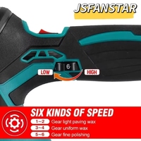 Nouvelle polisseuse sans fil portable multifonctionnelle de 125 mm pour voiture, rechargeable, bon prix