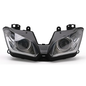 Светодиодная фара «ангельские глазки» в сборе 13-16, подходит для Kawasaki NINJA 250 300 ZX6R ZX 6R
