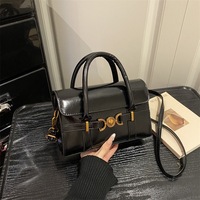 Tas Tangan Mini Kotak Mewah Wanita Gaya Eropa Retro Serbaguna Tas Selempang Tas Tangan Wanita Mewah