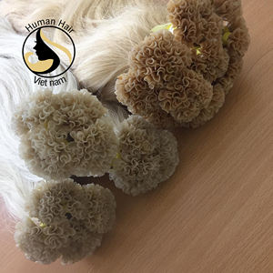 Extensions de cheveux naturels en kératine italienne — U, cheveux humains à Double embout, i-u ou à plat, dessin, vente en gros, 99j - Product Image 2