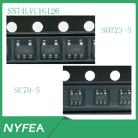 SN74LVC1G126DBVR/DCKR SOT23-5/SC70-5 Paket Single Bus Buffer Gate 3-State Output Logic IC Controllers untuk GPS -40C~+125C