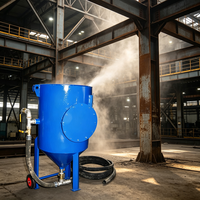 Machine de sablage à sec durable pour l'élimination rapide de la rouille et de la peinture sur les surfaces métalliques