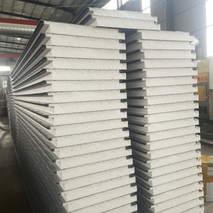 Hot Sale 30mm 50mm 75mm 100mm Insulation EPS <strong>Sandwich</strong> <strong>Panel</strong> Metal Siding Decorative <strong>Polystyrene</strong> <strong>Panel</strong> For Exterior Wall - Product Image 1
