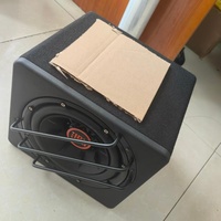 Subwoofer actif pour voiture, 10 pouces, subwoofer de coffre, 250W RMS, 1000W de puissance de crête, haut-parleur de basses alimenté, amplificateur 300W, ajustement universel