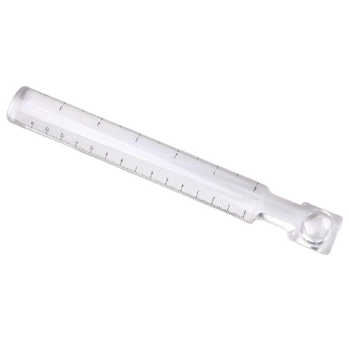 2x Bar Magnifier Ruler Reading Measuring Scale for Elderly Booking ...