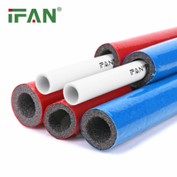 Tuyau PEX Al PEX haute performance IFAN 16-32MM Tube gris rouge bleu blanc personnalisé en aluminium plastique PEX