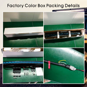 قضيب إضاءة ليد منحني من BRTLED بنظام إضاءة تلقائي وشعاع مزدوج مركز ومنتشر لسيارات جيب والشاحنات للطرق الوعرة ذات الدفع الرباعي - Product Image 5