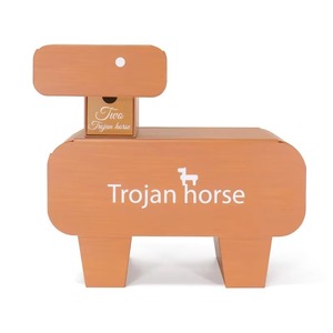Boîte de calendrier de l'avent de luxe en forme d'animal avec tiroirs, en carton rigide, boîte mystère de Noël pour bonbons et cadeaux surprise - Product Image 5