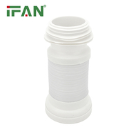 Tuyau de vidange flexible extensible en plastique IFAN, design moderne et écologique, fourni par l'usine