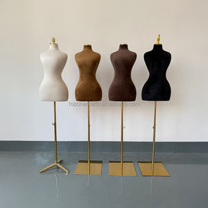 Vente en gros Mannequins en tissu demi-corps grande taille pour vêtements pour femmes présentoir gros <span class=keywords><strong>buste</strong></span> grande poitrine robe accessoires de forme - Product Image 1