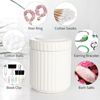Ensemble d'accessoires de salle de bain en céramique cinq pièces, style luxe léger européen et américain, moderne, personnalisable et écologique pour la maison